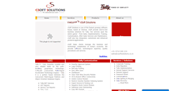 Desktop Screenshot of csoftsolutions.co.in