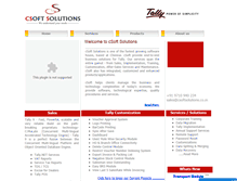 Tablet Screenshot of csoftsolutions.co.in